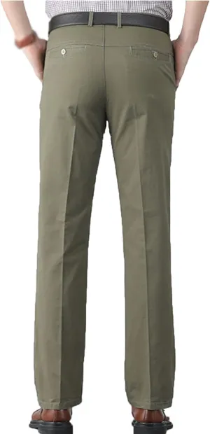 Jeans for Older Men, Men's Classic Straight Fit Stretch Jeans for Older Middle