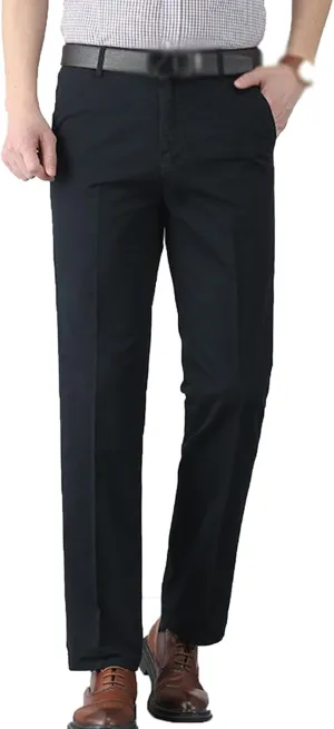 Jeans for Older Men, Men's Classic Straight Fit Stretch Jeans for Older Middle