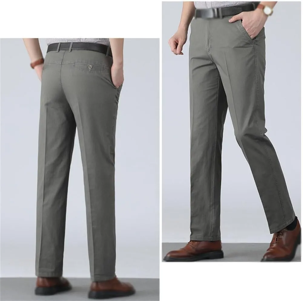 Jeans for Older Men, Men's Classic Straight Fit Stretch Jeans for Older Middle