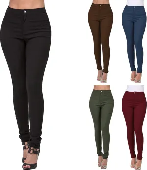 Jeans for Women,Small Feet High Elastic Denim Leggings,Skinny Jean with Pockets,Casual Stretch Denim Pencils Pants