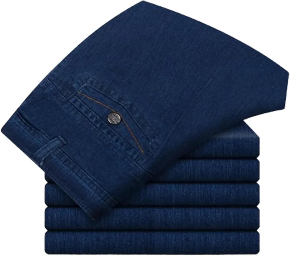 Jetjeans Stretch Denim,Jettjeans3 - Men's Classic Straight Fit Stretch Jeans Relaxed Fit Jean Comfort Flex Waist Fit
