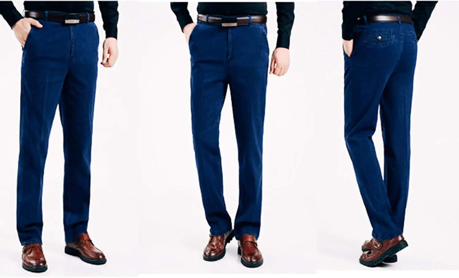 Jetjeans Stretch Denim,Jettjeans3 - Men's Classic Straight Fit Stretch Jeans Relaxed Fit Jean Comfort Flex Waist Fit