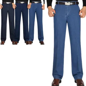Jett Jeans for Men, Jett Jeans, Jett Jeans for Older Men, Jettjeans3 -Men's Classic Straight Fit Stretch Jeans