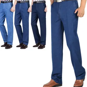 Jett Jeans for Men, Jett Jeans, Jett Jeans for Older Men, Jettjeans3 -Men's Classic Straight Fit Stretch Jeans