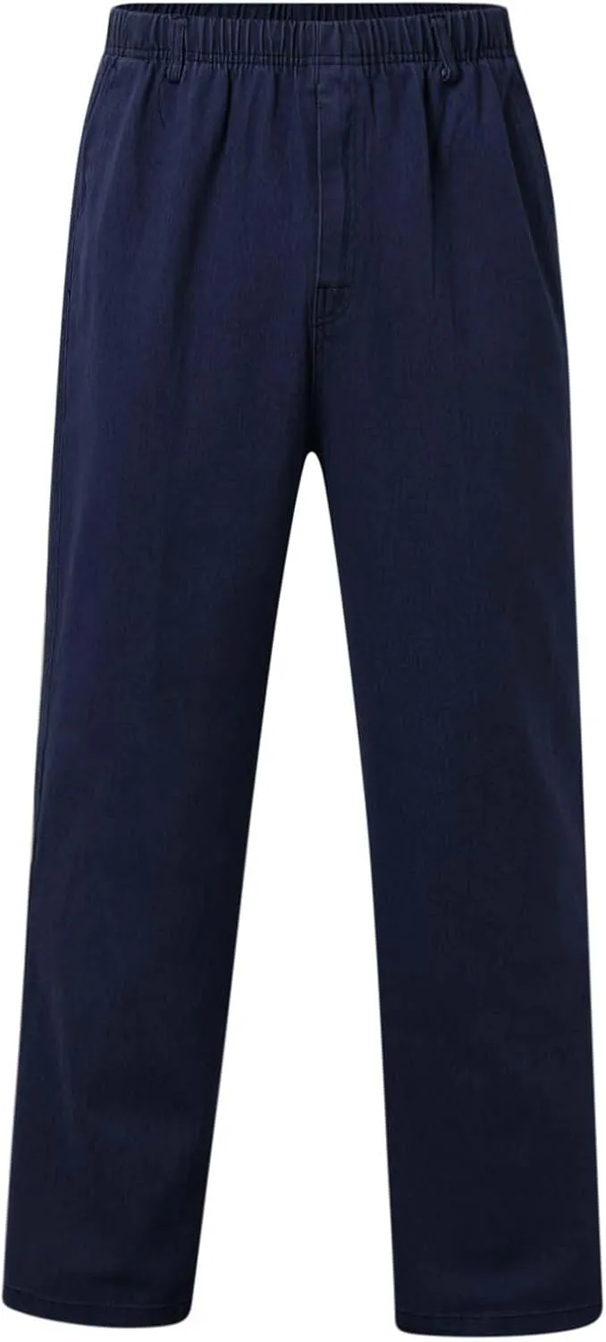 Jett Jeans for Older Men, Stretch Jeans Men, Mens Casual Pants, Men's Classic Straight Fit Stretch Jean