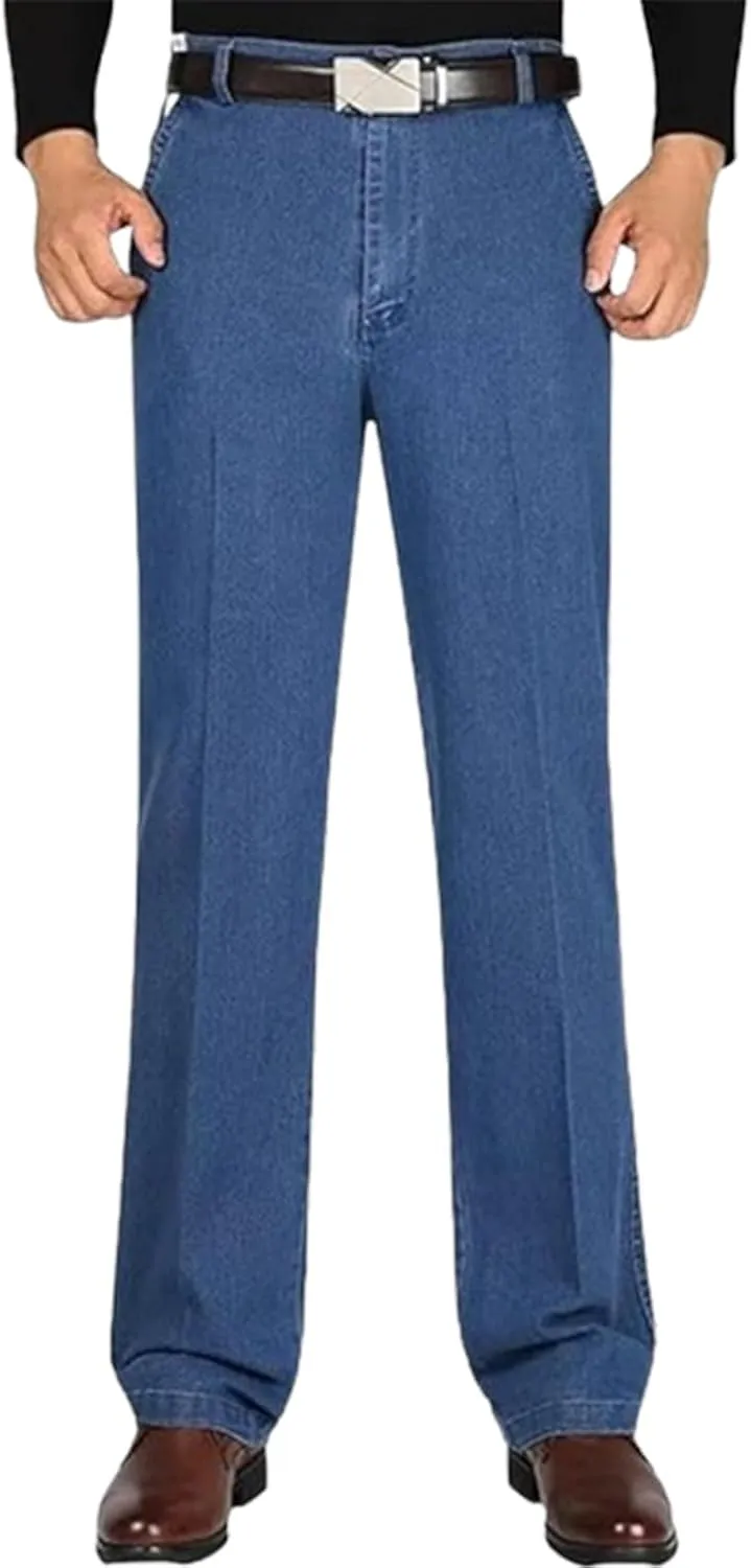 Jett Jeans for Older Men,Jett Jeans for Men,Men's Classic Straight Fit Stretch