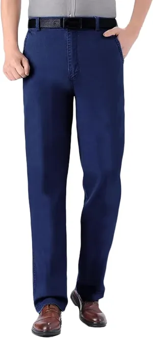 JettJeans3 - Men's Classic Straight Fit Stretch Jeans
