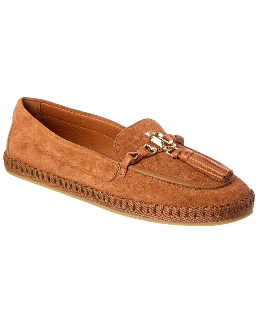 Jimmy Choo Fabien Suede Loafer Simple Comfort Design