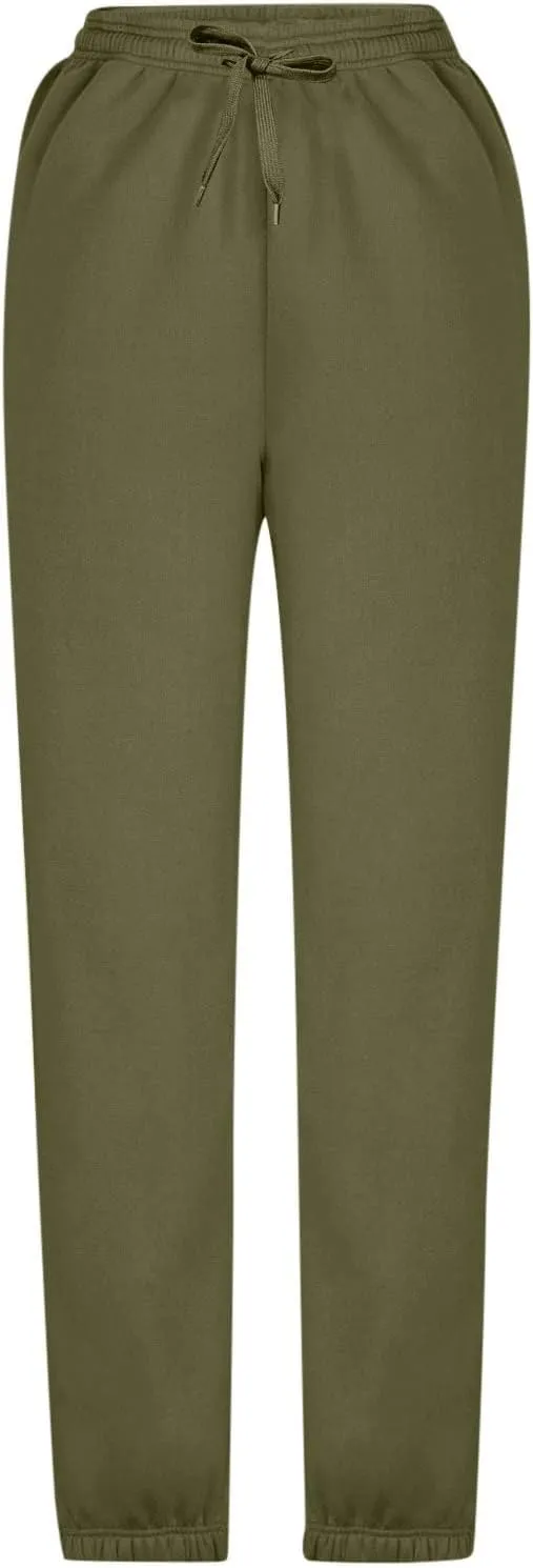 Jogger Sweatpants Women Fleece Lined Athletic High Waisted Joggers with Pockets Baggy Gym Running Workout Pants
