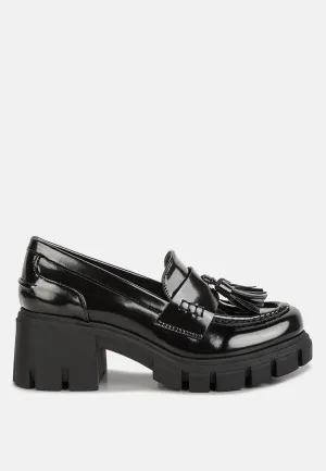 jonah tassels detail chunky loafers Path Ready Lawyer Attire