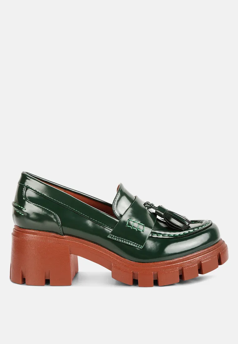 Party Ready Move Light jonah tassels detail chunky loafers