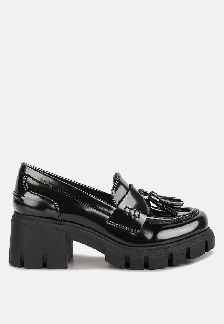 jonah tassels detail chunky loafers Path Ready Lawyer Attire