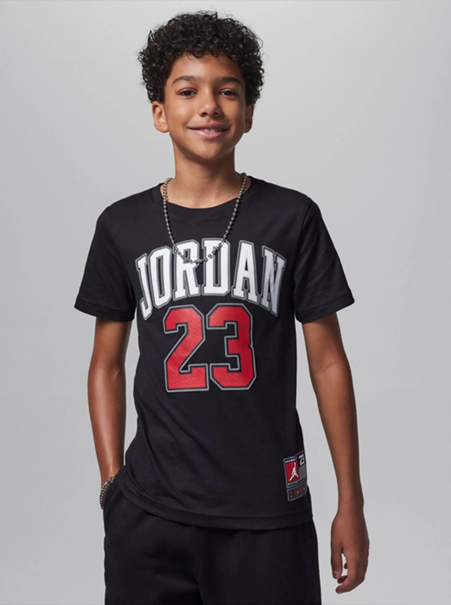 Jordan Practice Flight T-Shirt Youth Floral freshness