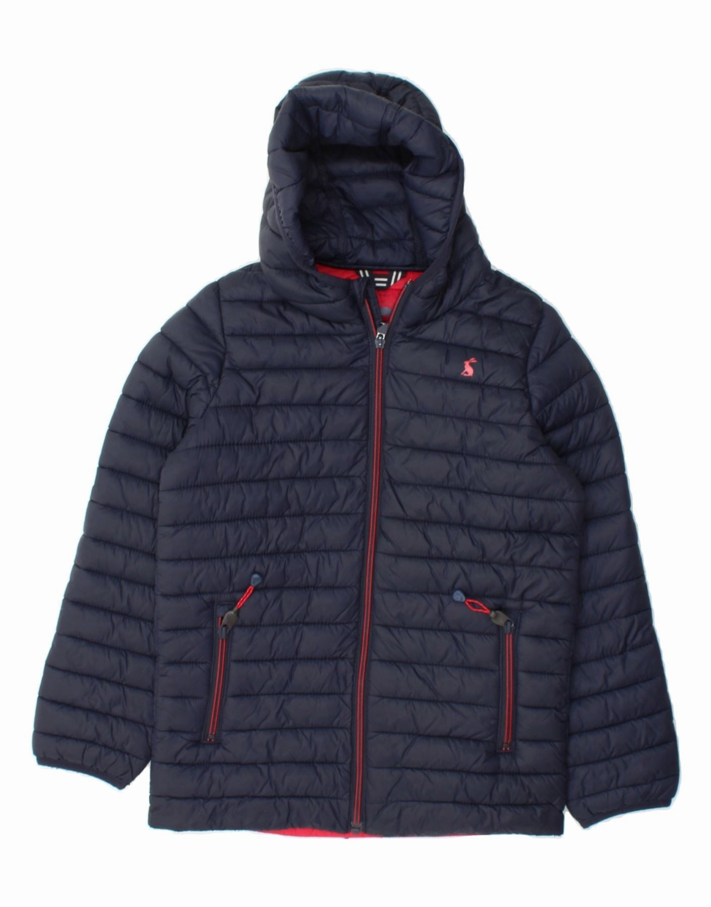 Dream JOULES Boys Hooded Padded Jacket 9-10 Years Navy Blue Polyamide