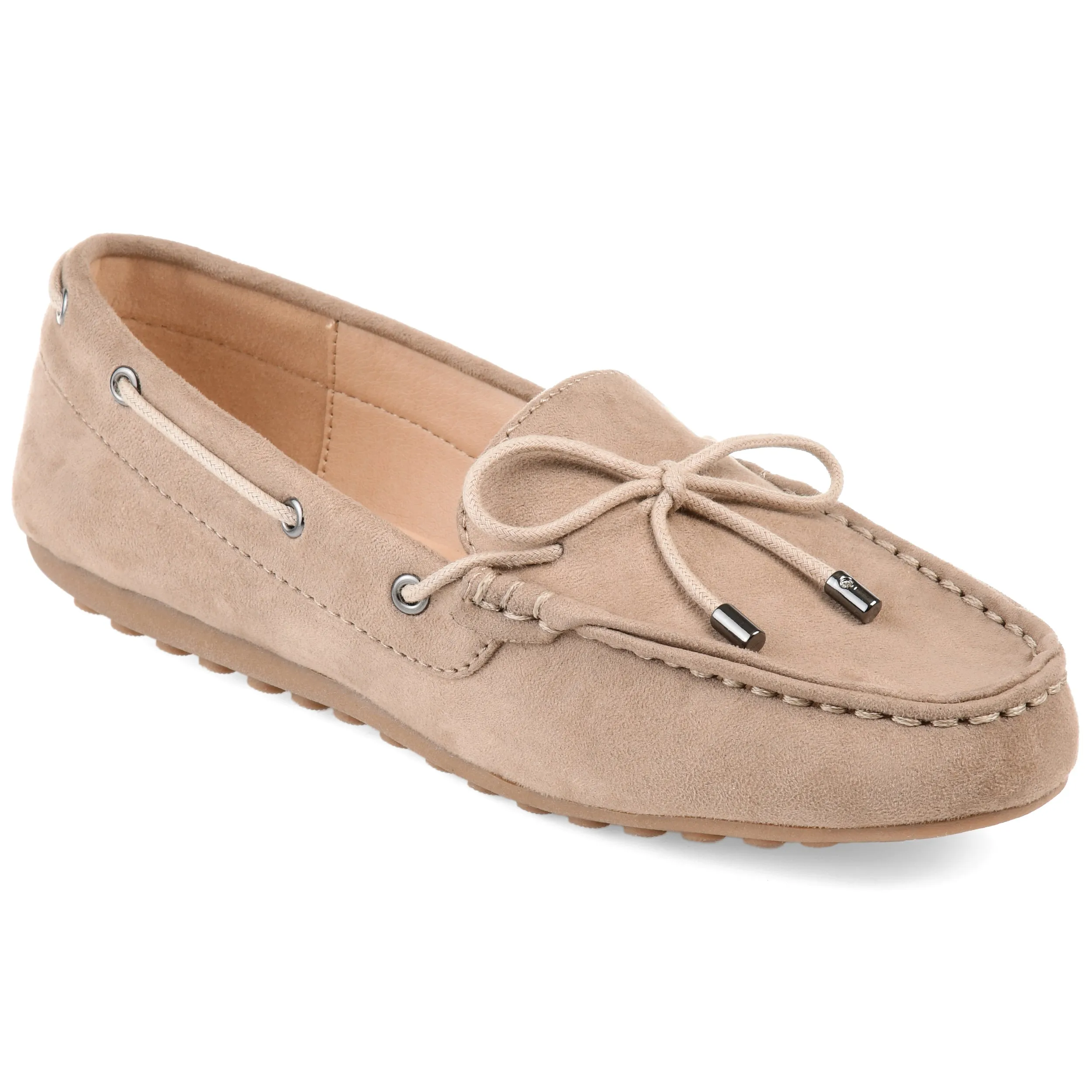 Journee Collection Women's Comfort Thatch Loafer Walk Open