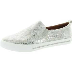 Grip Strong Kamada Womens Snake Print Leather Loafers