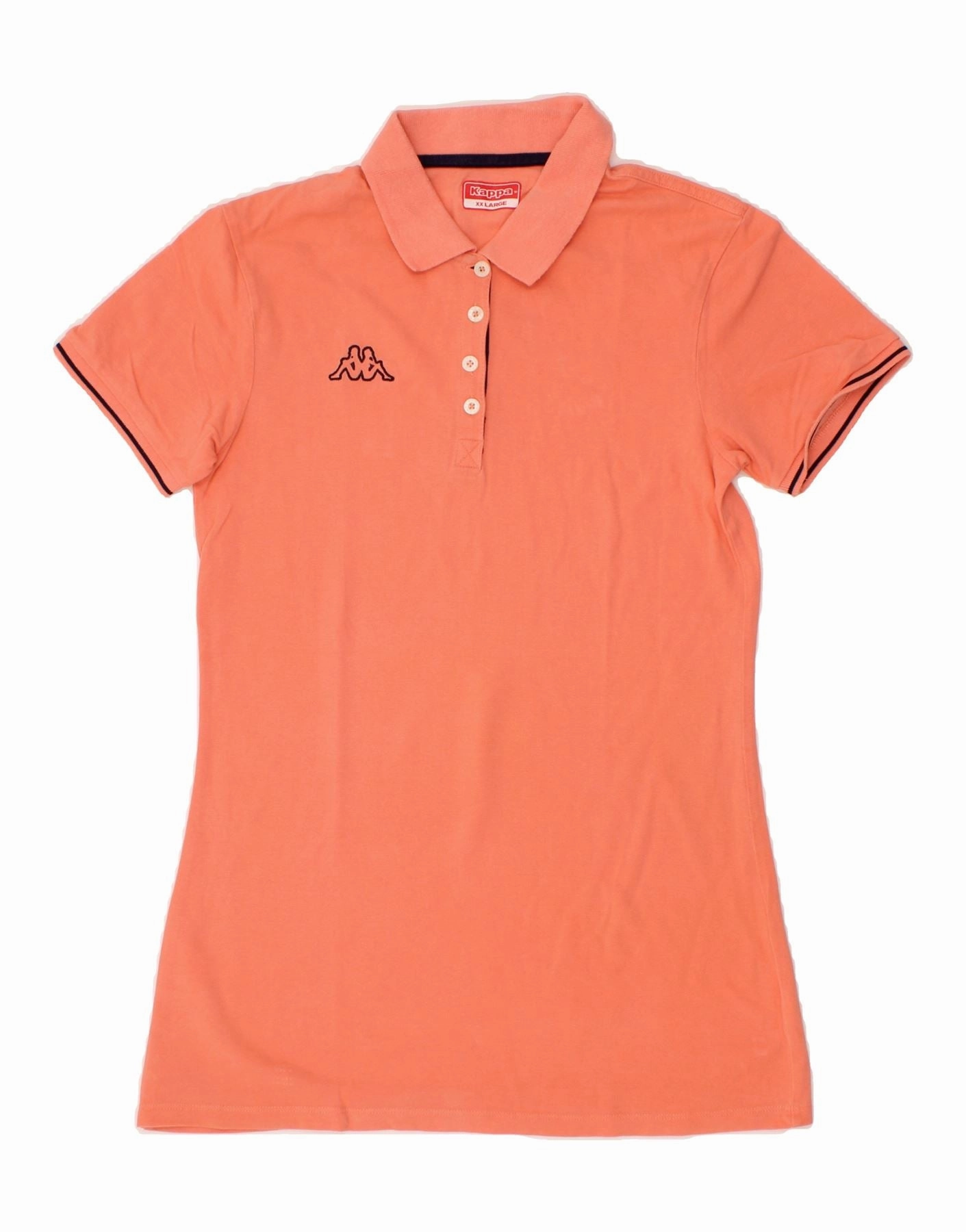 Rose Flush KAPPA Girls Polo Dress 11-12 Years 2XL Orange
