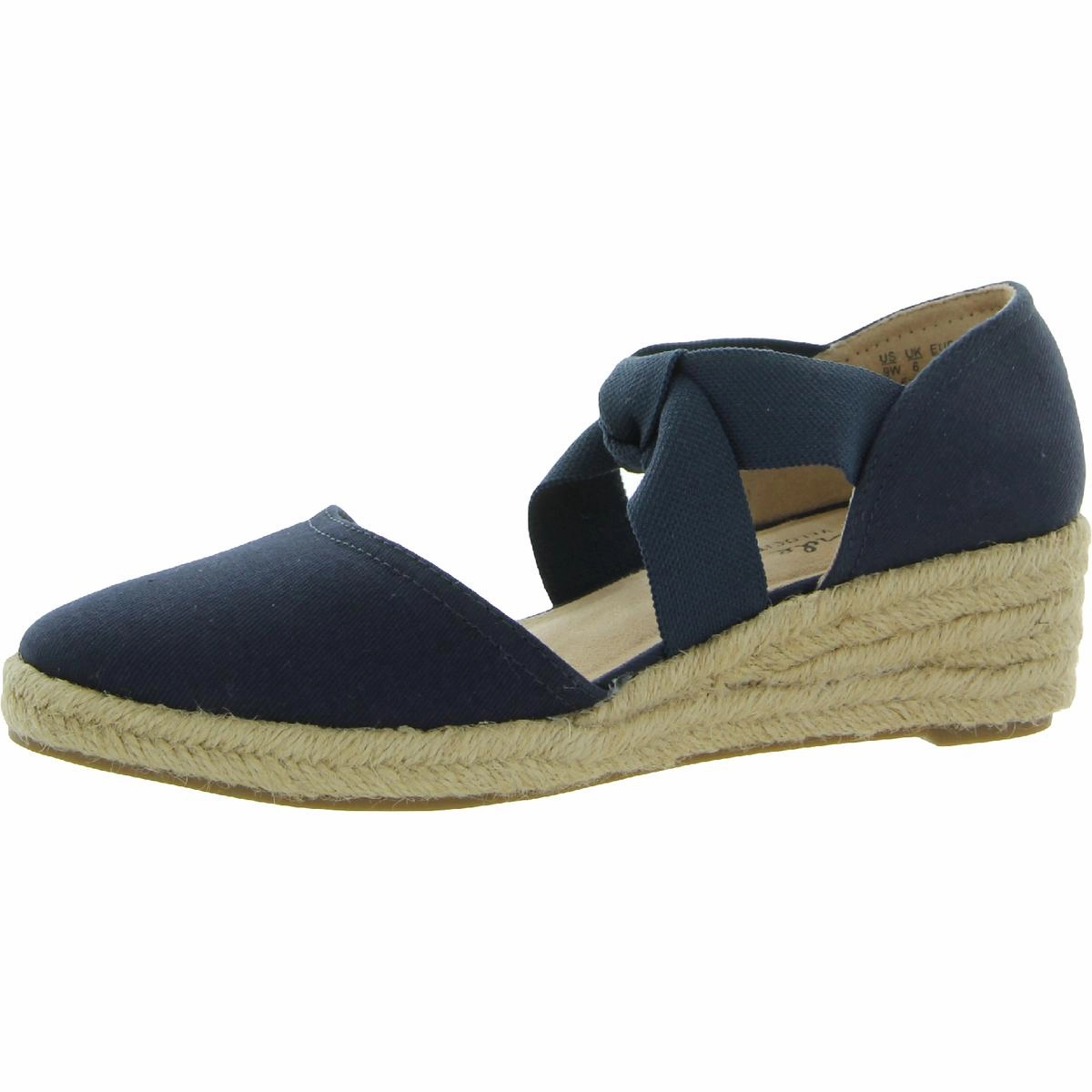 Wear Easy Kascade Womens Canvas Strappy Espadrilles
