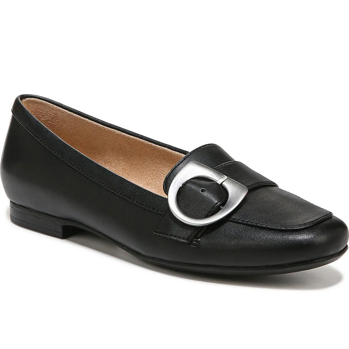 Kayden Womens Comfort Insole Slip On Loafers Foot Free