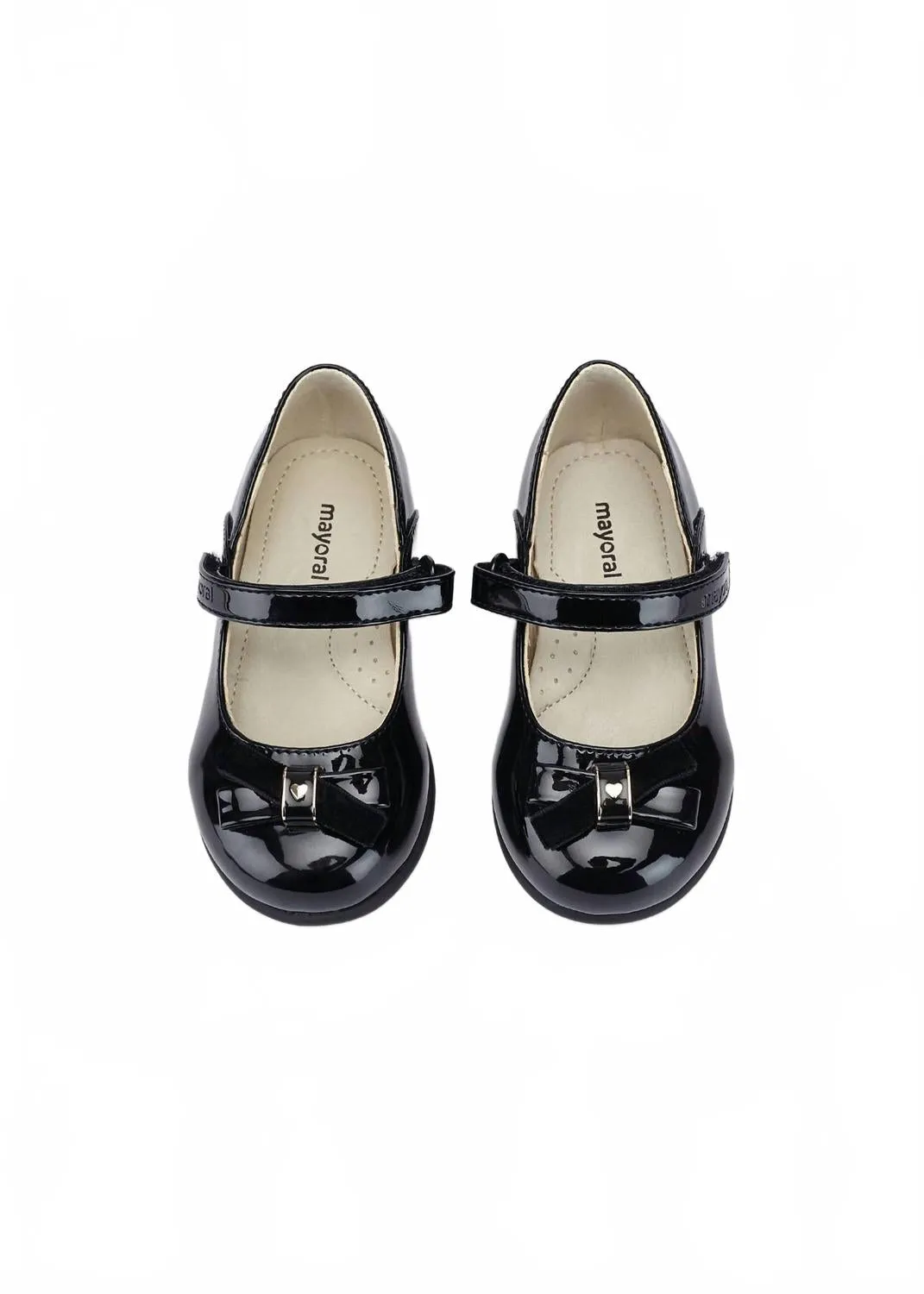 Wide Width Option Pure Motion Kid's Patent Leather Mary Jane In Black Patent