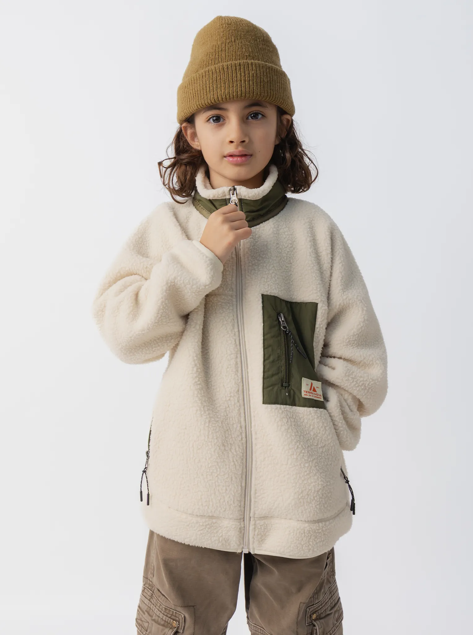 Thermal Protection Kids Terra Sherpa Jacket