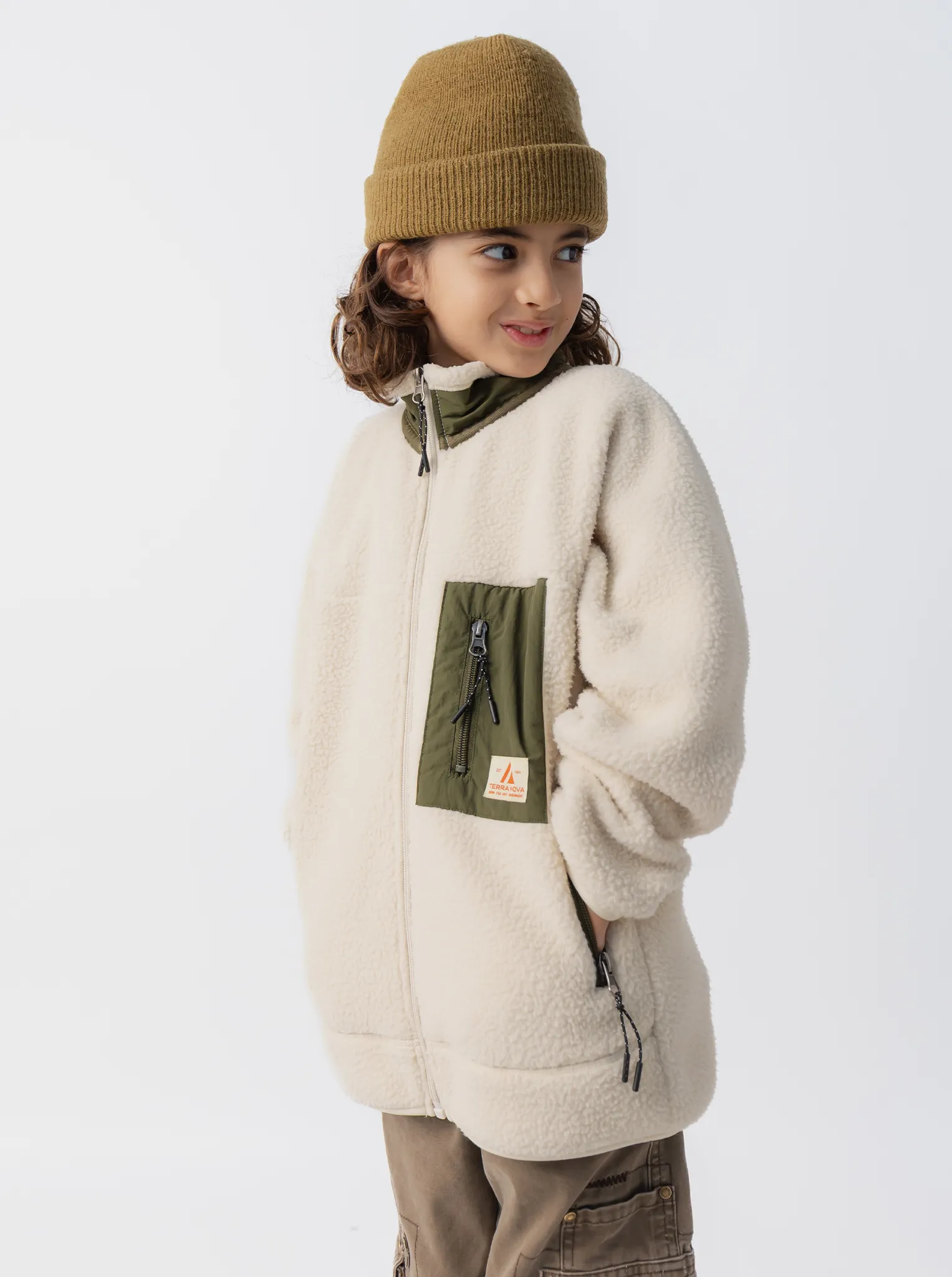 Kids Terra Sherpa Jacket Assist