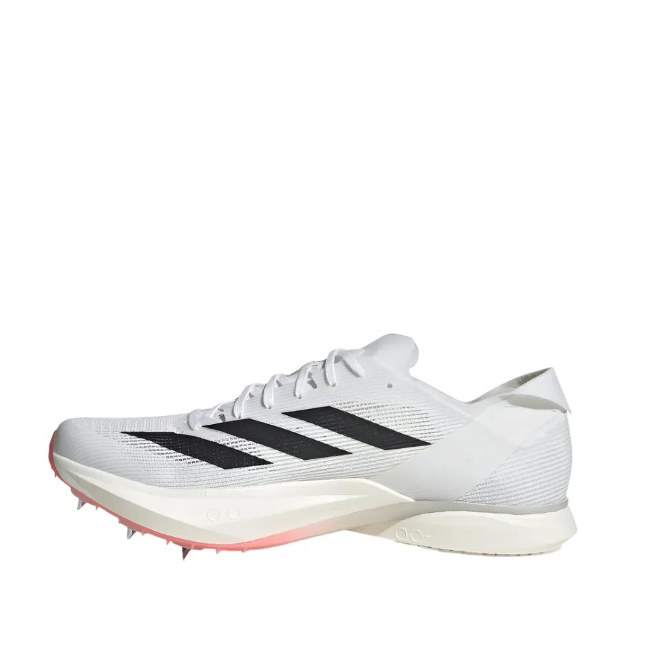 Adidas Unisex Adizero Avanti Track Spikes in Cloud White/Core Black/Lucid Red SS25 Heel Cushioning long - lasting - quality shoes