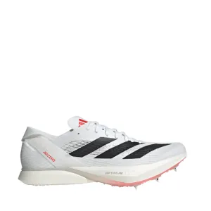 Adidas Unisex Adizero Avanti Track Spikes in Cloud White/Core Black/Lucid Red SS25 hydration Dynamic Arch Frame