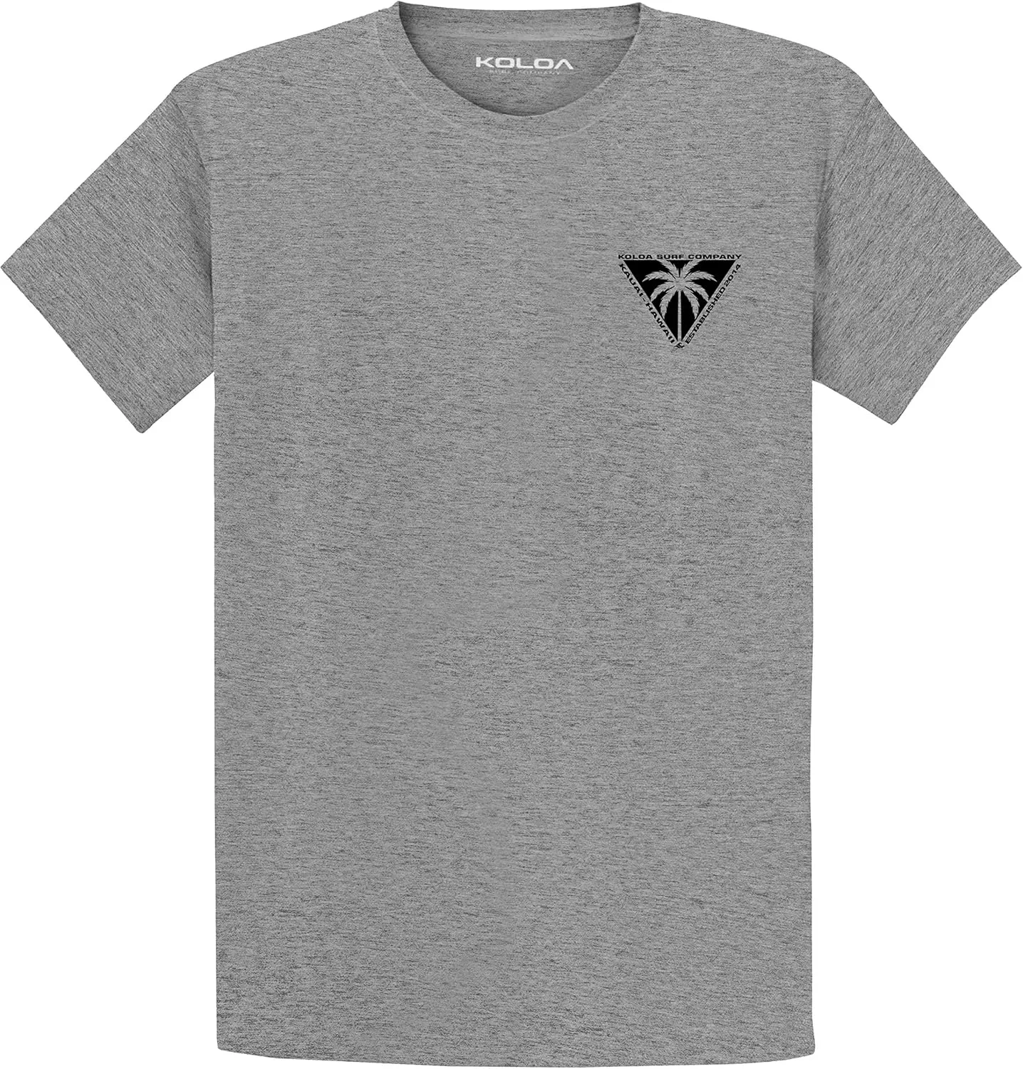 Koloa Surf Triangulated Palm T-Shirts, Lightweight Version of Our Classic Tee
