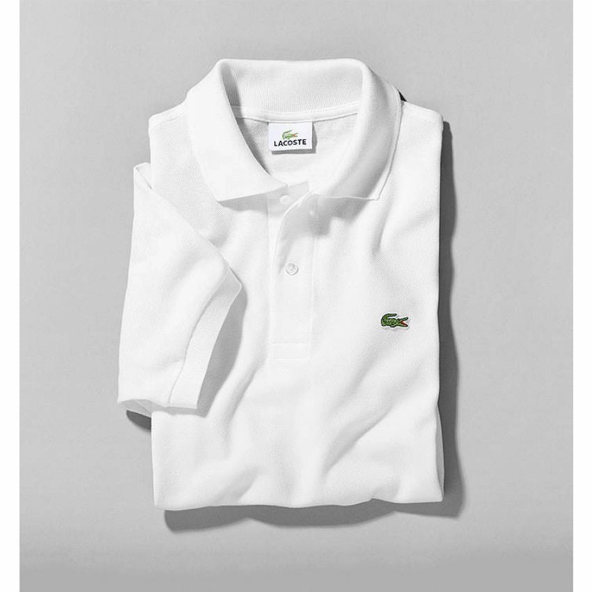 Easy Fit Lacoste White Men Polo