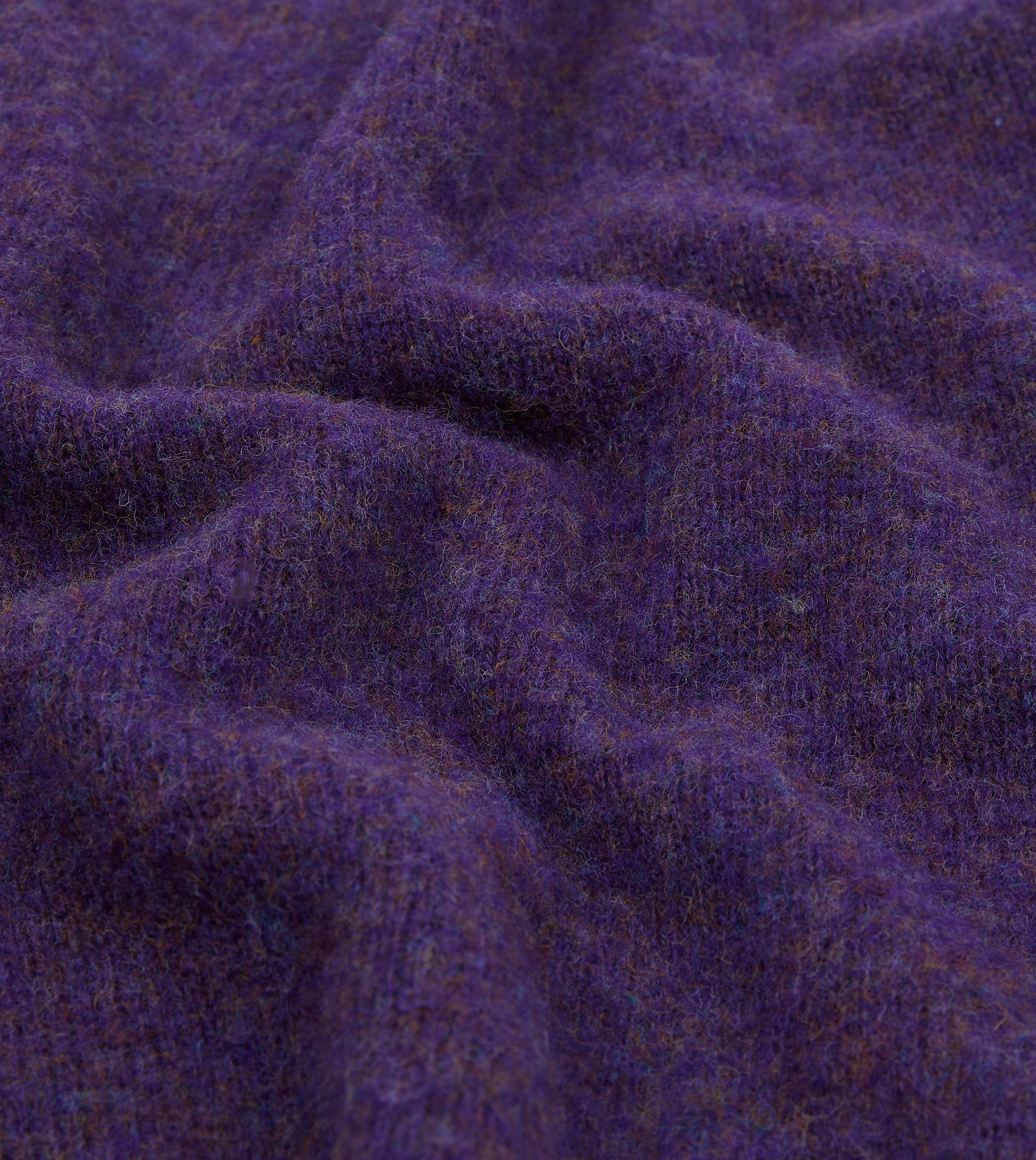 Casual Cool Lightweight Form Lavender Brushed Shetland Crew Neck Jumper