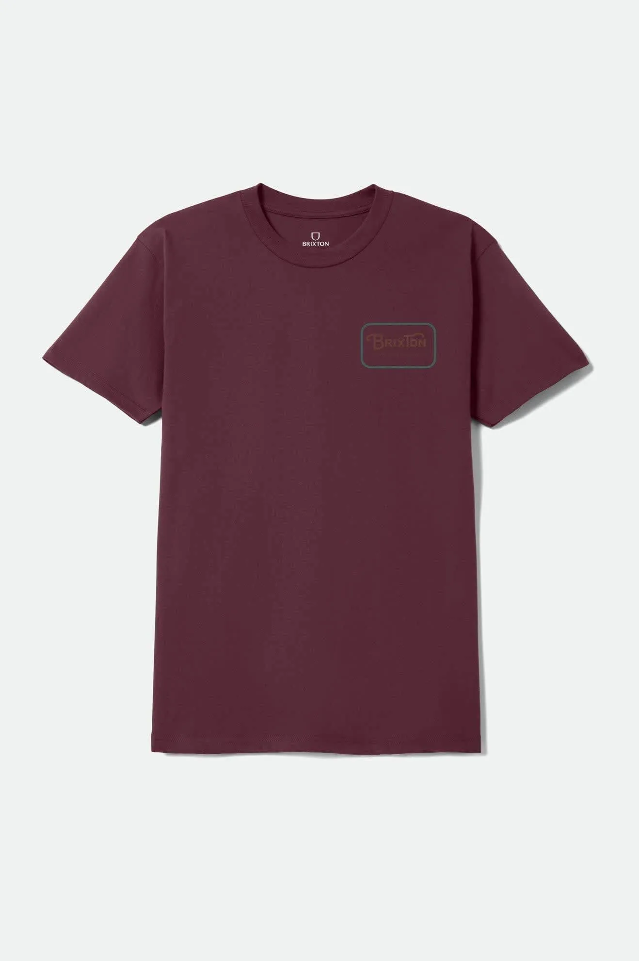 Grade S/S Standard T-Shirt - Burgundy Sustainable Textile