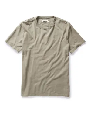 The Organic Cotton Tee in Sage Formal Elegance Perfect For Relaxing