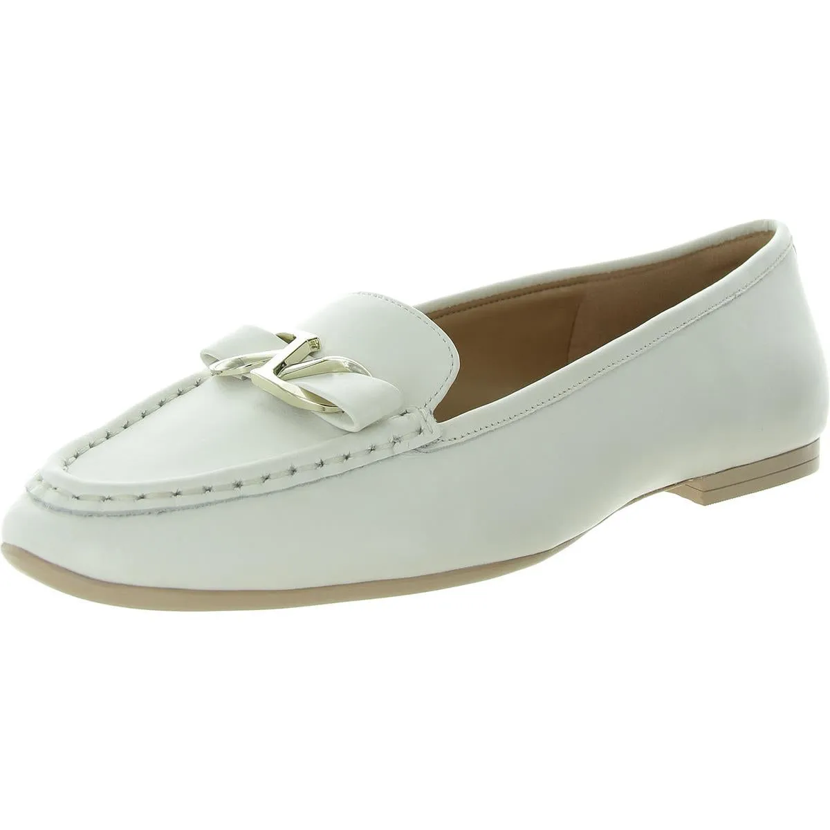 Flexible Padding Layla Womens Leather Slip-On Loafers