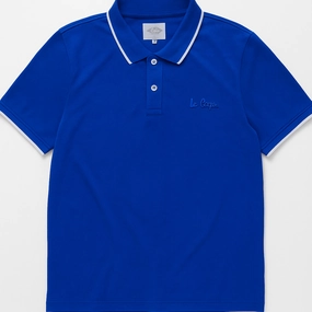 Adaptable Stylish Design Lee Cooper East London Blue Men Polo