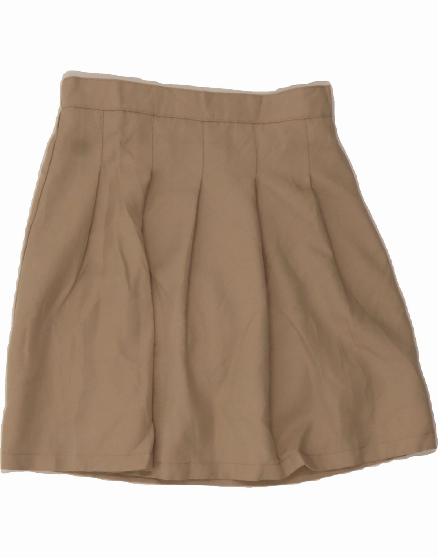 Easy to Wear Hot Now IZOD Girls A-Line Skirt 15-16 Years W26 Beige Polyester