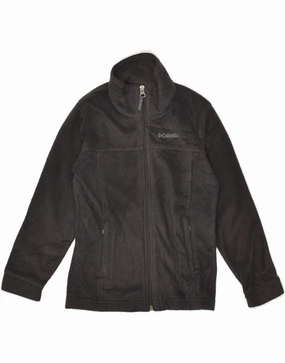 COLUMBIA Boys Fleece Jacket 6-7 Years Grey Polyester Weekend Escape