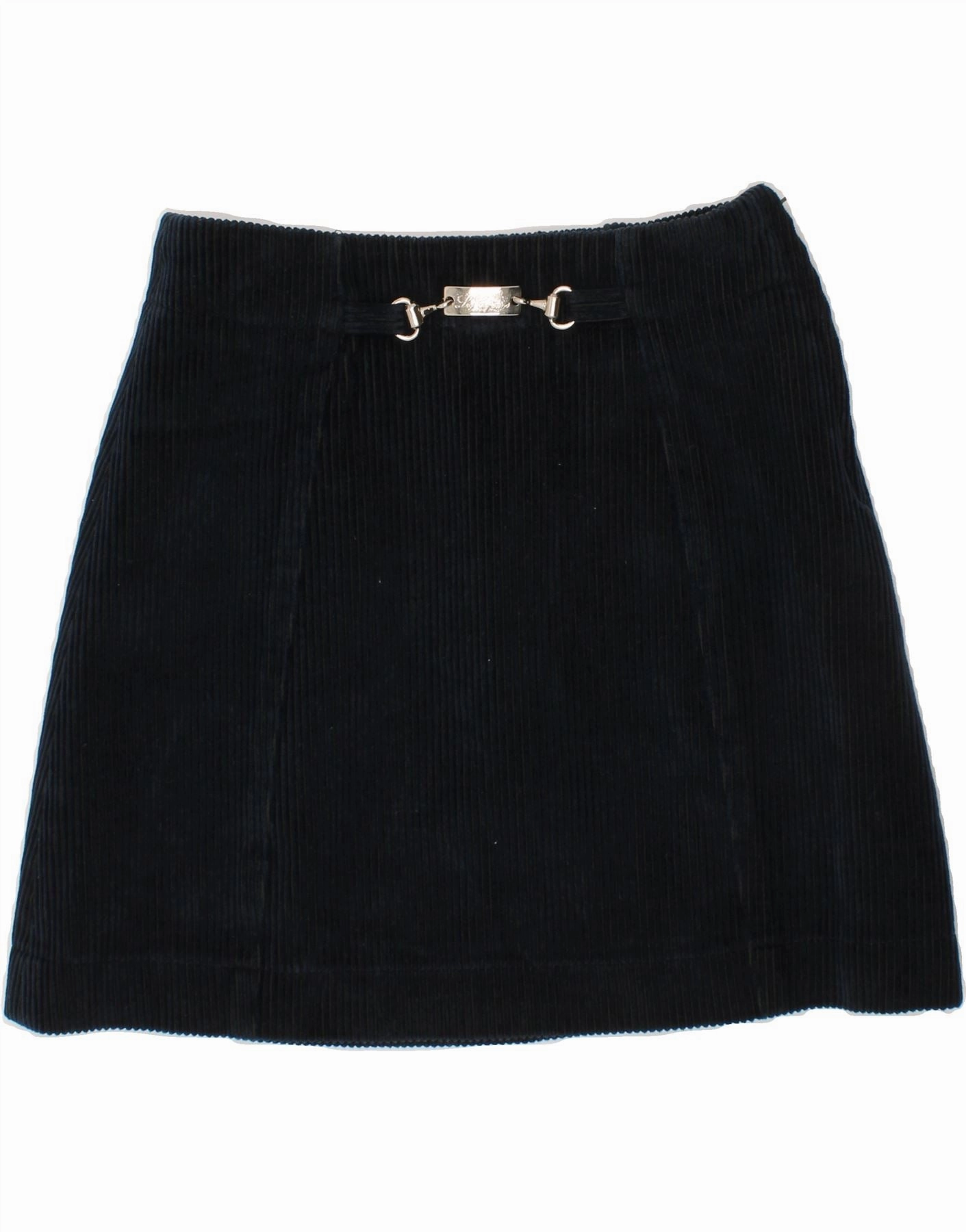Resort Ready Elegant evening wear LES COPAINS Girls Corduroy Skirt 5-6 Years W21 Navy Blue Cotton