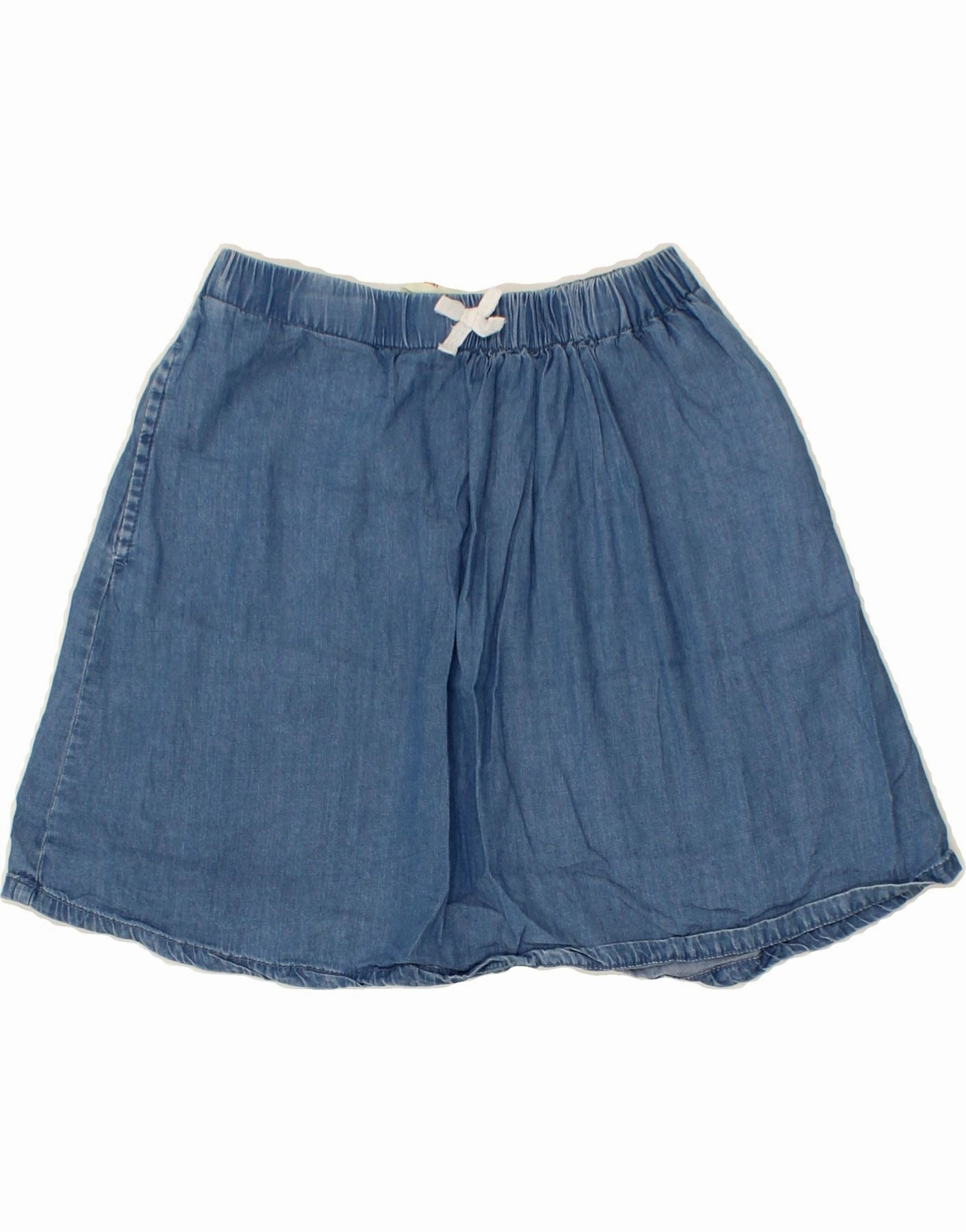 Everyday Ready Cool Movement LEVI'S Girls A-Line Skirt 13-14 Years W22 Blue Lyocell