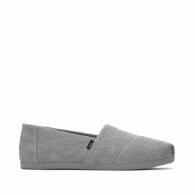 Easy Pair Daily Movement Classic Alpargata Grey Distressed Twill