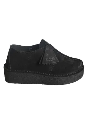 Minimalist Leather Wedge Shoes With Decorative Tassel Life Ready Urban Adventure