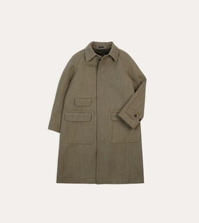 Meditation Promulgate Lovat Keeper's Tweed Raglan Coat