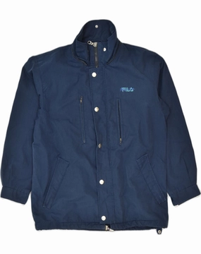 humid suitable for award ceremonies FILA Boys Utility Jacket 13-14 Years Navy Blue