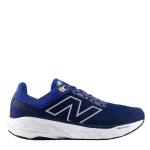 New Balance Men's 860 V14 2E Wide Fitting Running Shoes in Galaxy Blue/NB Navy/Winter Grass Quick Lacing System
