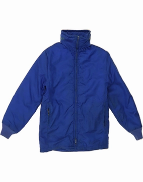 EcoFriendlyMaterial EDDIE BAUER Boys Hooded Padded Jacket 9-10 Years Blue