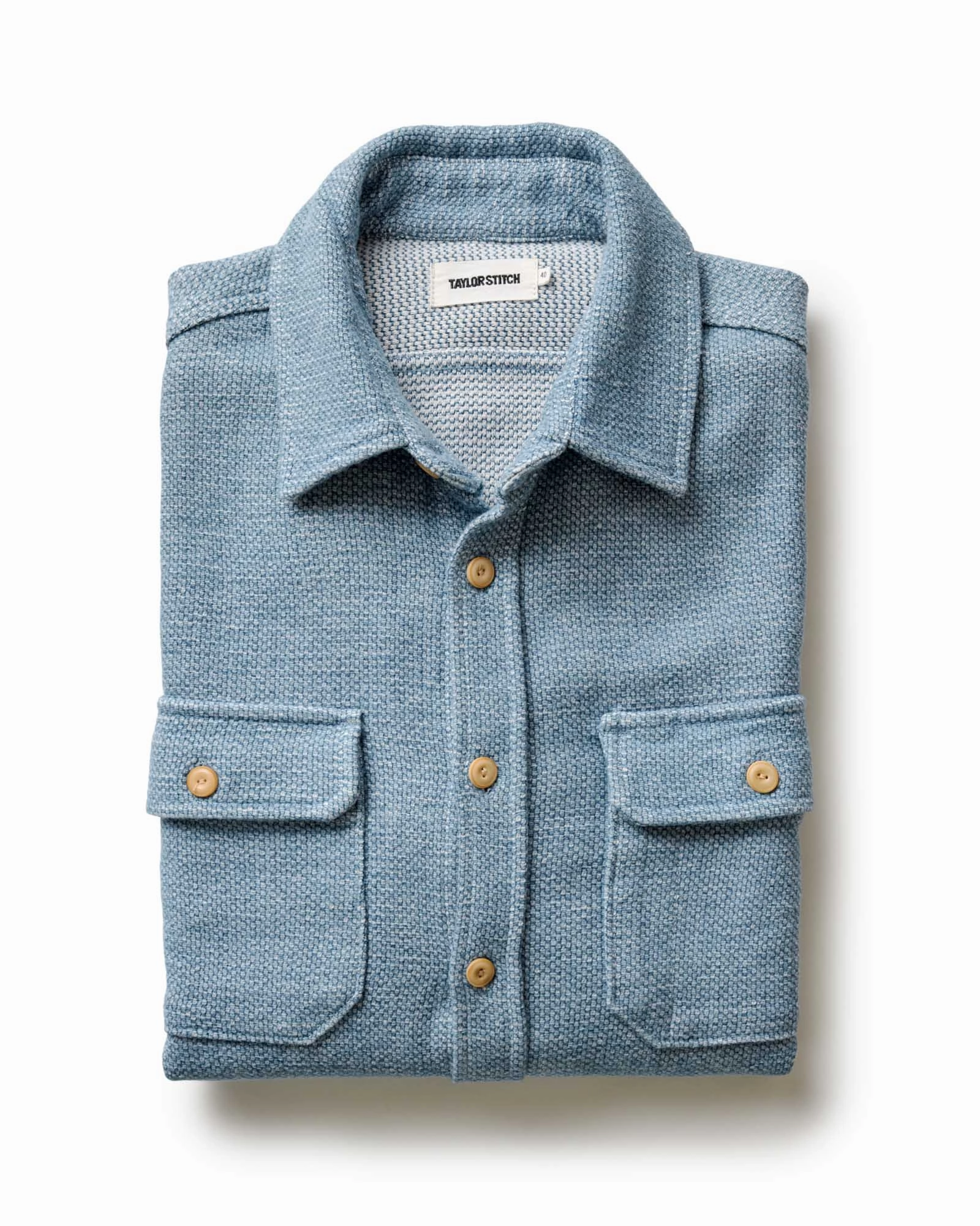 Streetwear The Division Shirt in Washed Indigo