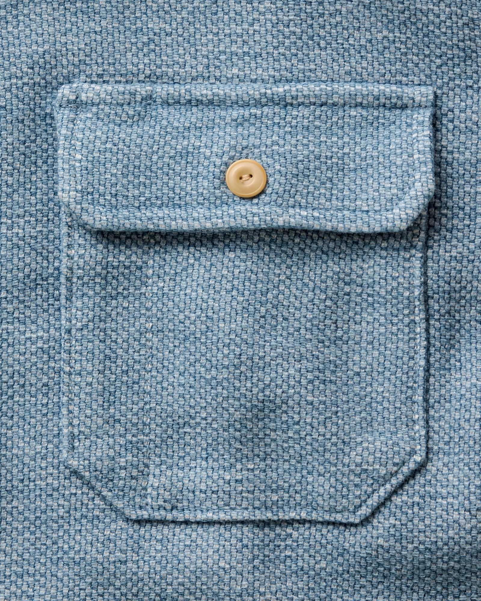 Trendsetting Design Comfort Stretch The Division Shirt in Washed Indigo