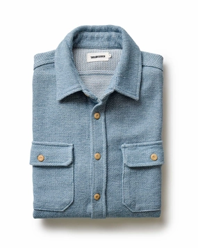 Streetwear The Division Shirt in Washed Indigo
