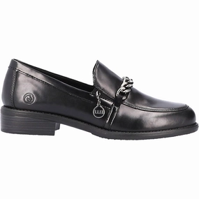 Women's Modern Tailored Loafers In Black/black Trail Walk Durable Build