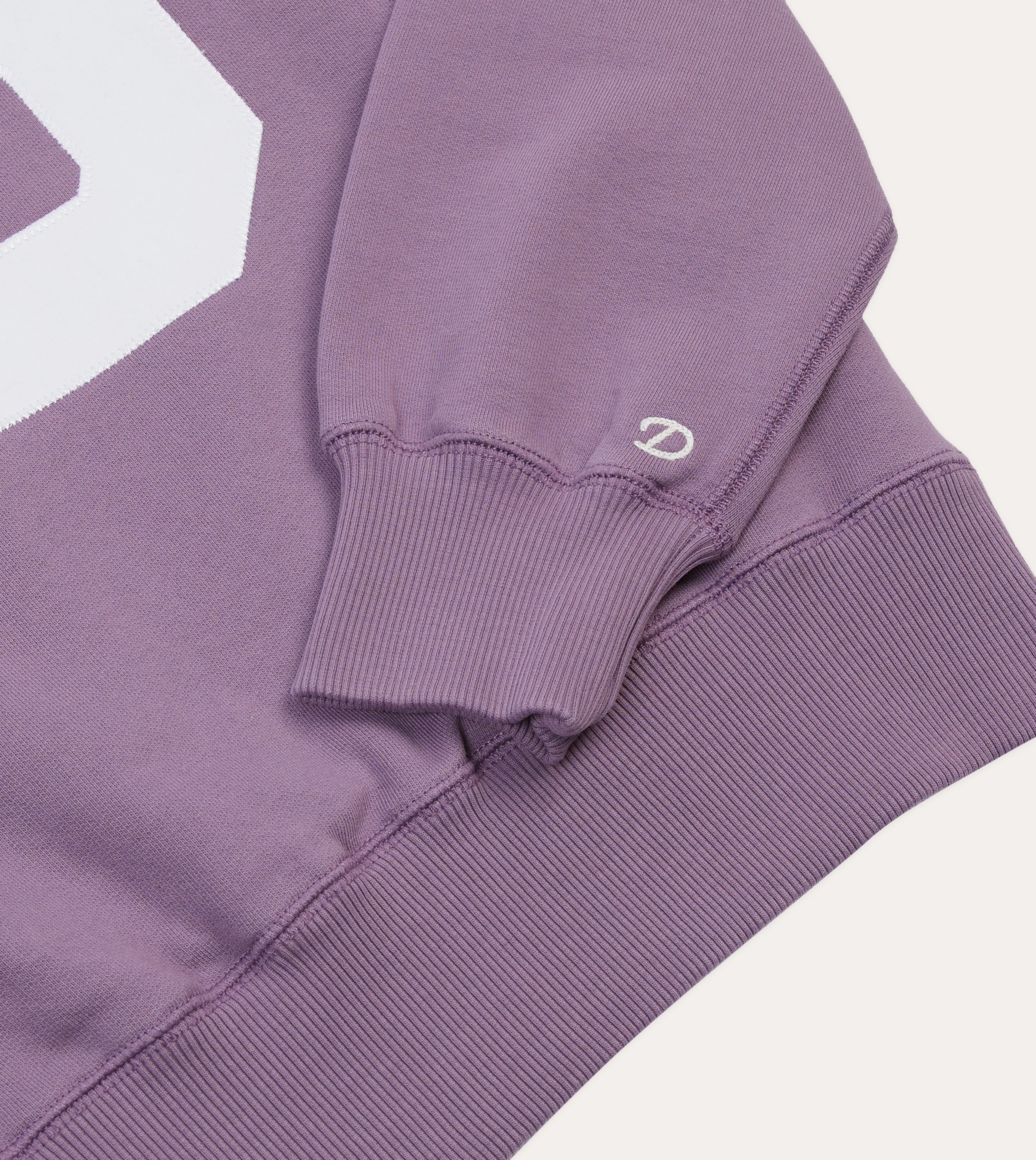 Chill Comfort product innovation potential Lilac ??1977?? Appliqu?? Cotton Sweatshirt